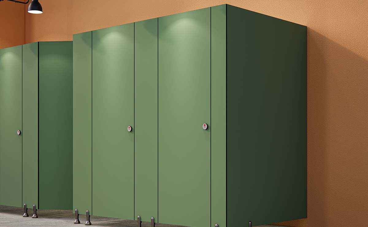 toilet partition system, toilet partition, toilet panel, toilet cubicle