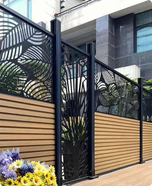 Outdoor WPC Fence(图1) Outdoor WPC Fence(图1)
